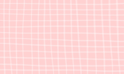Vector red square checkered background design - obrazy, fototapety, plakaty
