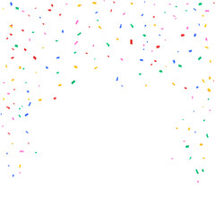 Vector abstract vector confetti background design