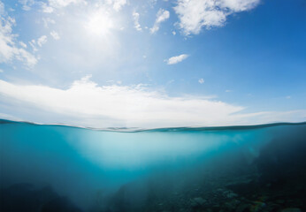 sea and clouds