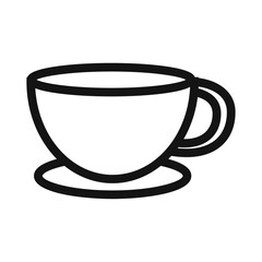 Vector flat design cafe signage design