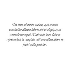 Vector handwritten abstract text illustration vector monochrome script background