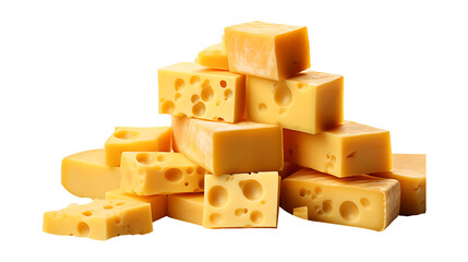 Cheese on a png background