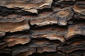 Texture of bark wood