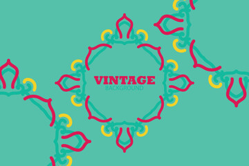 Obraz premium Islamic Arabic Background with Geometric pattern and Beautiful Ornament