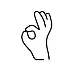 Hands Line Icon