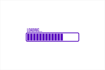 Loading Progress Bar Sticker Design