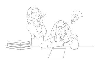 nuance_illustration_study_people,HP_TOP_image_topics,学校,学習,風景,ライフスタイル