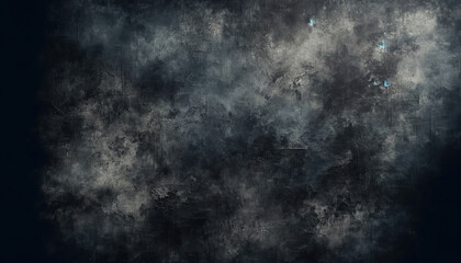 Dark Artistic Texture Background – Abstract Grunge Surface with Blue Accents.