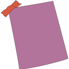 Hand Drawn Paper Note