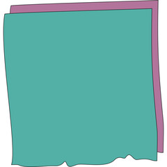 Obraz premium Hand Drawn Paper Note