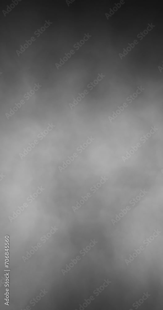 Canvas Prints realistic white foggy smoke slow motion loop vertical background.