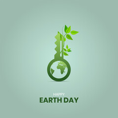 world Earth day.  International Mother Earth Day. Environmental problems and environmental protection. 3D Illustration