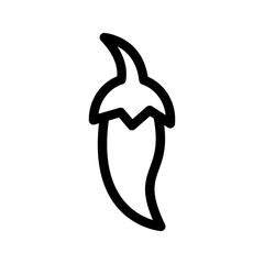 Spicy Icon Vector Symbol Design Illustration