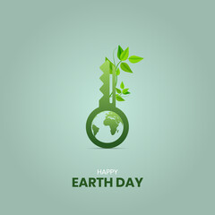world Earth day.  International Mother Earth Day. Environmental problems and environmental protection. 3D Illustration