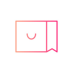 bag gradient icon
