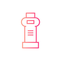 bottle gradient icon