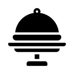 dish glyph icon