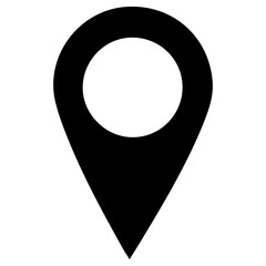 GPS icon, vector illustration, simple design, best used for web, banner or presentation - obrazy, fototapety, plakaty