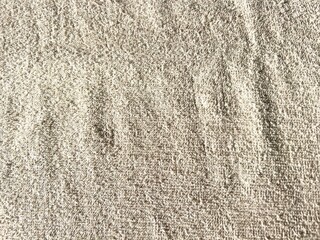 タオル生地のテクスチャ　茶色