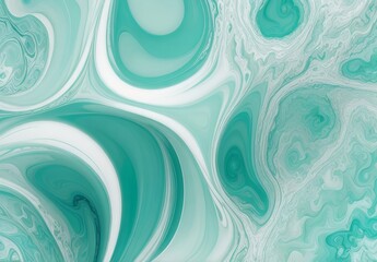 Ethereal pastel holographic mint green, pink, yellow, orange, turquoise transparent water surface texture with ripples, splashes, waves
