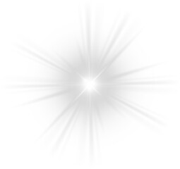 abstract white light effect