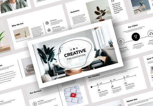 Creative Presentation Layout