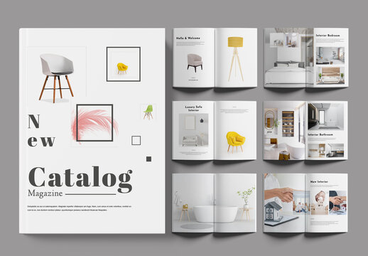 New Catalog Magazine Template