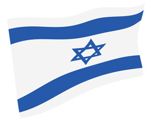イスラエル　国　旗　世界　アイコン