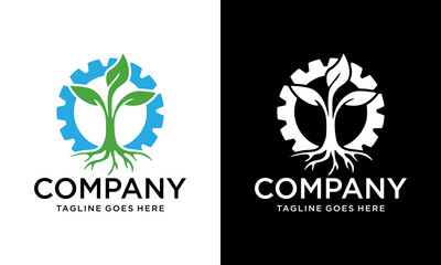 Creative Agriculture logo template suitable for businesses and product names. This stylish logo design could be used for different purposes for a company, product, service or for all your ideas.