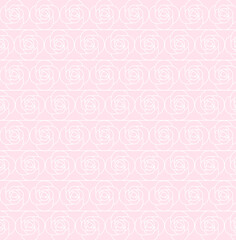 Pink rose background pattern for design