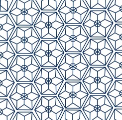 Seamless flower background pattern for design