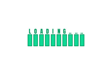 Loading Progress Bar Sticker Design