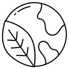 Ecology - outline icon