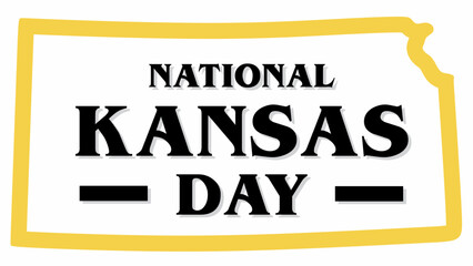 Happy Kansas Day United States of America