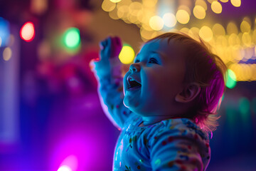 baby dancing in nightclub