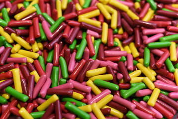 Sweet shop. Multicolored sweets for children