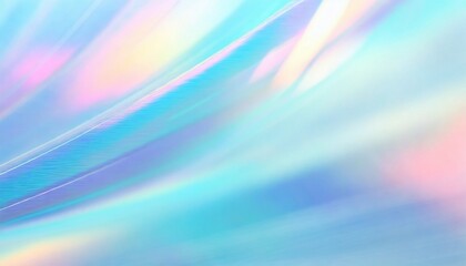 Blurred Abstract Holographic Background