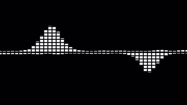 Music player bar with audio reactor, Music timeline bar moving as song media playing, Audio music timeline bar moving with track, Audio spectrum, Audio visualizer