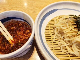 Cold noodles Japanese food realistic photo