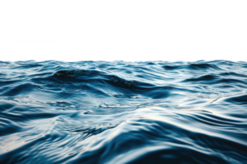 Ocean surface, cut out - stock png.