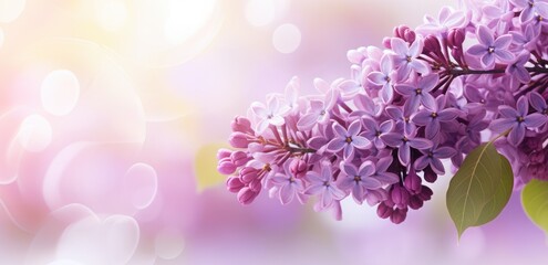 purple lilac flower