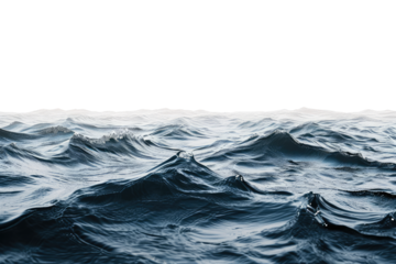 Ocean surface, cut out - stock png.
