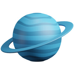 Saturn Planet  Icon
