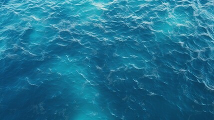 Fototapeta na wymiar Blue sea water surface texture background with ripples. 3d illustration Generative AI