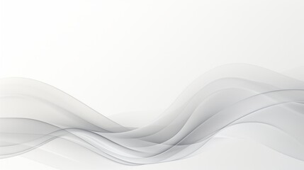 abstract gray wavy background with smooth lines. illustration. Generative AI
