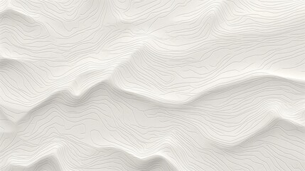 Abstract wavy background. 3d vector illustration. Monochrome texture. Generative AI
