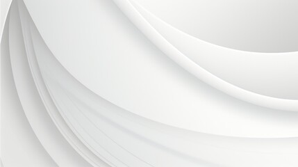 Abstract white wavy background. illustration. Can be used for presentation, brochure, website. Generative AI