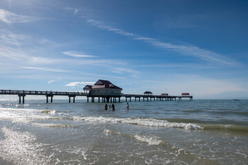 Pier 60 is an iconic pier at Clearwater in Florida, USA