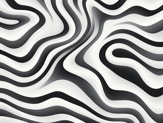 psychedelic multicolored background in 1970s groovy retro style. black and white colors
