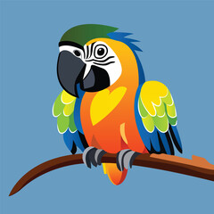 Animal wildlife icon concept isolated . flat cartoon style